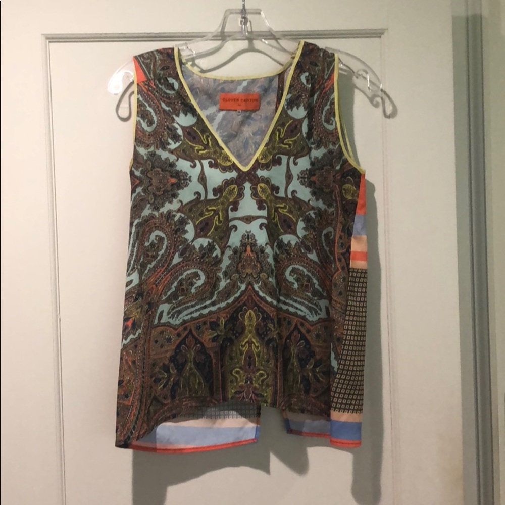 Clover Canyon multicolor sleeveless top